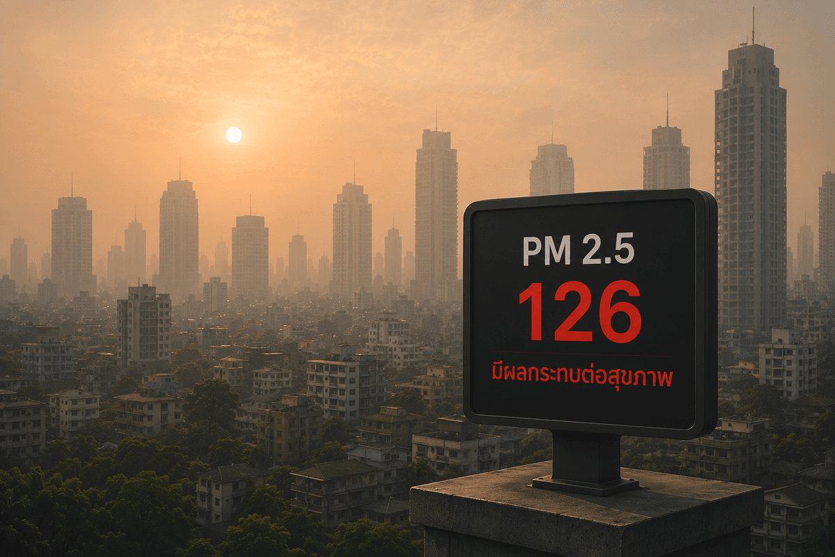 ฝุ่น PM2.5 และมลพิษ