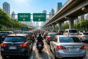 รถติด และการเดินทาง