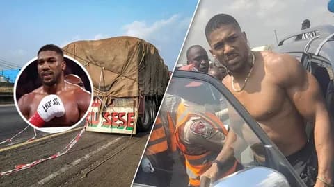 "แอนโทนี โจชัว" กำปั้นคนดัง ประสบอุบัติเหตุรถชนที่ไนจีเรีย มีผู้เสียชีวิต 2 ศพ เจ้าตัวปลอดภัย