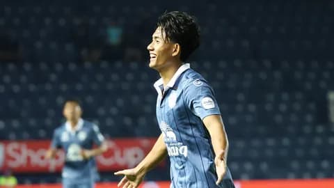 ผลบอล บุรีรัมย์ ยูไนเต็ด ยำใหญ่ ไล่ถล่ม เซบู ขาดลอย 6-0 ผ่านเข้าสู่รอบรอง SHOPEE CUP