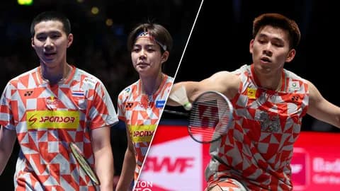 โปรแกรมแบดมินตัน ออล อิงแลนด์ โอเพ่น เชียร์ วิว-หมิว บู๊รอบ 8 คนสุดท้าย