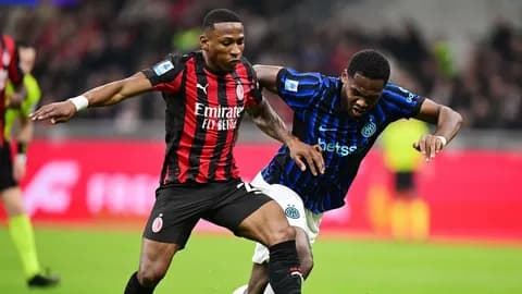 ผลบอลเมื่อคืน อินเตอร์มิลาน บุกพ่าย เอซีมิลาน แต่ยังนำฝูง กัลโช่ เซเรีย อา