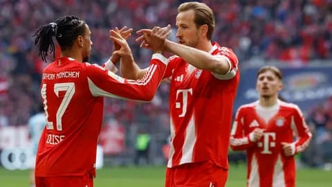 ผลบอลเมื่อคืน บาเยิร์น มิวนิค ถล่ม อูนิโอน เบอร์ลิน นำโด่งจ่าฝูง บุนเดสลีกา ไมค่อน ลงด้วย