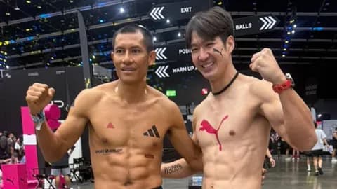 "เดี่ยว สุริยนต์" แท็กทีม "โค้ชเดี่ยว" อดีตฮีโร่ซีเกมส์ ผงาดขึ้นโพเดียม HYROX Bangkok 2026