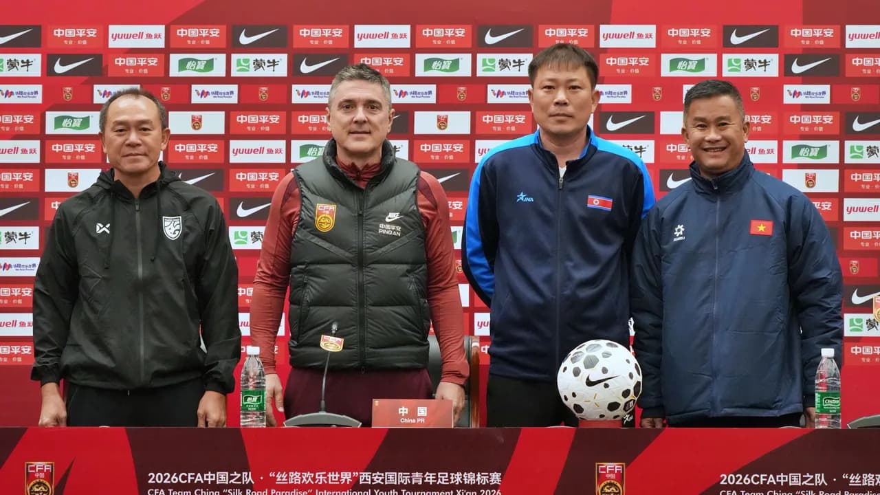 "โค้ชวัง" พูดตรงๆ ถึง 3 ทีมคู่แข่ง ก่อนนำทีมชาติไทย U23 ลุยศึก 4 เส้าที่จีน