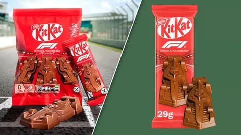 พักก่อน! 'คิทแคท' แถลงถูกปล้นช็อกโกแลต 12 ตัน พบเป็นรุ่น ‘F1’ ทรงรถแข่งที่ทั่วโลกตั้งตารอ