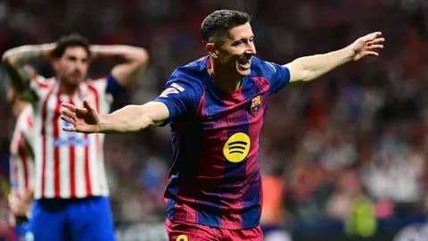 ผลบอลเมื่อคืน บาร์เซโลน่า แซงดับ แอต.มาดริด 10 คน นำโด่งจ่าฝูงลาลีกา สเปน