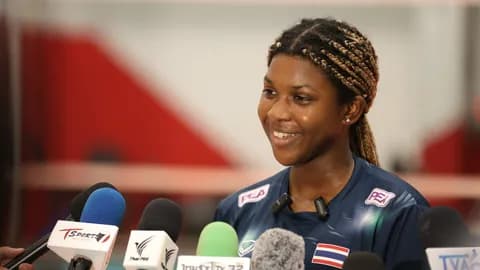 "เซราห์ แอนโคมาห์" มือเซตดาวรุ่ง เปิดใจหลังติดชุดใหญ่ "วอลเลย์บอลหญิงไทย"