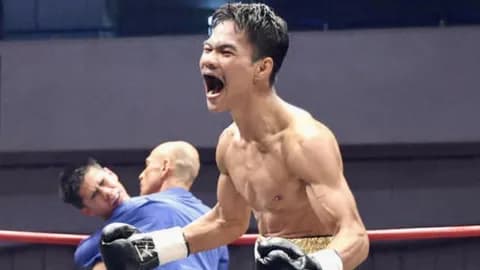 "นักมวยไทย" ชนะน็อก "นักมวยเม็กซิโก" ยก 2 ป้องกันแชมป์โลก ได้ถึงประเทศญี่ปุ่น (คลิป)