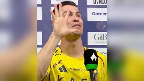 เผยปฏิกิริยา “โรนัลโด้” หลังโดนแฟนบอล “อัล อาห์ลี” ยั่วตะโกนว่าเป็นแชมป์ ACL สองสมัยติด (คลิป)