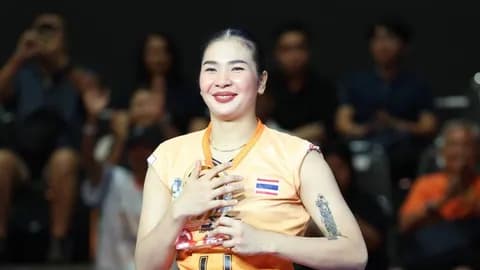 “ศศิภาพร” มั่นใจฟอร์มทีมชาติไทย หลังคว้ารองแชมป์เอวีซี ชี้เกมญี่ปุ่นให้ประสบการณ์ล้ำค่า