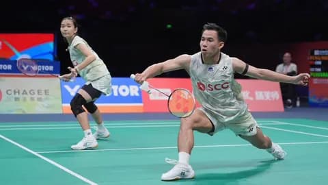 "บาส-เฟม" เฉือนคู่อินโดนีเซีย 2-1 ประเดิมศึก แบดมินตัน "ไทยแลนด์ โอเพ่น 2026" สรุปผลแข่งที่น่าสนใจ