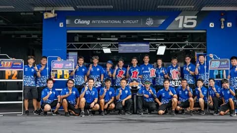 “ตี-อนุภาพ – ไอเดีย-กฤตภัทร” คว้าโพเดียมโฮมเรซ ยามาฮ่า ไทยแลนด์ เรซซิ่งทีม 