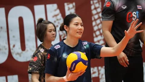 ปรบมือให้สาวไทย “แนน ทัดดาว” ผงาดติดทีมยอดเยี่ยม SV.LEAGUE ซิวรางวัลบอลเร็วยอดเยี่ยมแห่งปี
