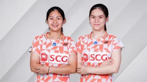 “มุก-ซาบิ” ชนะคู่จาก "ฝรั่งเศส" 2-1 ลิ่วรอบก่อนรองฯ แบดมินตัน “เปอโรดัว มาเลเซีย มาสเตอร์ส 2026”