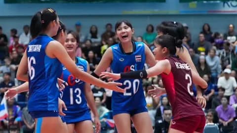 ผลวอลเลย์บอลสด ไทย ไล่อัด อุซเบกิสถาน 3-0 วอลเลย์บอลหญิง ยู-18 ชิงแชมป์เอเชีย 2026