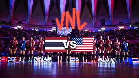 LIVE ดูวอลเลย์บอลสด ทีมชาติไทย พบ สหรัฐ วันนี้ (8 ก.ค.) 13.30 น. วอลเลย์บอลหญิงเนชันส์ลีก VNL 2026