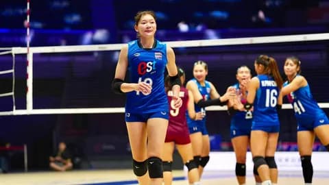 "ชัชชุอร" เผยเบื้องหลังทำเรื่องคาดไม่ถึง หลังวอลเลย์บอลหญิงไทย ชนะในศึกเอเชียนัดแรก