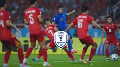 ผลบอลสด “ทีมชาติไทย” บุกเสมอ “เวียดนาม” 2-2 รวมสองนัด แพ้ 2-4 ชวดแซงคว้าแชมป์ "อาเซียน คัพ 2026"