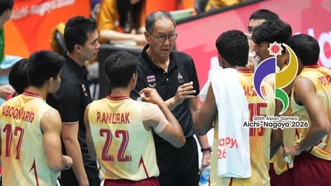 โปรแกรมวอลเลย์บอลชายเอเชียนเกมส์ 2026 รอบ 8 ทีม เปิดสายแข่งหนุ่มไทยลุ้นเหรียญสมัยแรก