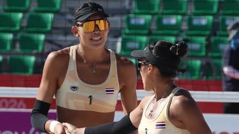 ลุ้นทองรอบ 28 ปี "วอลเลย์บอลชายหาดหญิงไทย" เข้าชิงเหรียญทองเอเชียนเกมส์ 2026