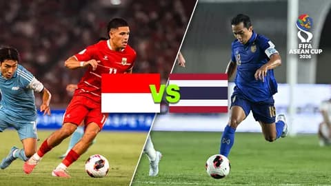 มีทีมข่มกว่า สถิติ 5 นัดหลังสุด ทีมชาติไทย พบ อินโดนีเซีย ก่อนนัดชิงฟีฟ่าอาเซียนคัพ 2026