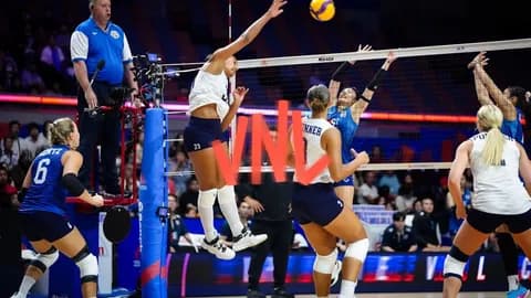 ผลวอลเลย์บอล "วอลเลย์บอลหญิงทีมชาติไทย" แพ้ "สหรัฐอเมริกา" VNL 2026 สัปดาห์ 3 นัด 1
