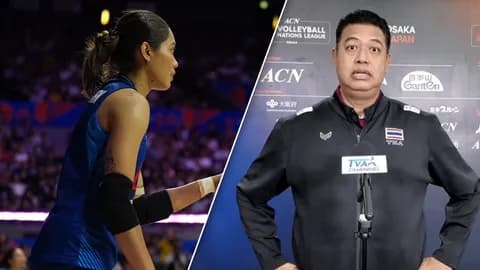 “โค้ชอ๊อต-อัจฉราพร” เปิดใจหลัง “ตบสาวไทย” ขยี้แหลก “บราซิล” ขาดลอย “VNL 2026” สัปดาห์ 3 นัดที่ 3