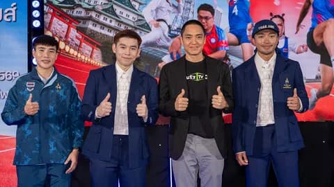 “ไทยรัฐ ทีวี” ผนึกพันธมิตรถ่ายทอดสด “เอเชียนเกมส์ 2026” - “เชียร์ฟุตบอลไทย” ที่เดียวเท่านั้น