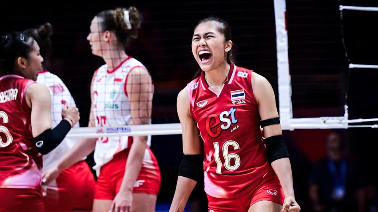 วอลเลย์บอลหญิงไทย พบ เบลเยียม ศึก VNL 2025 ชี้ชะตา Top 13 โลก
