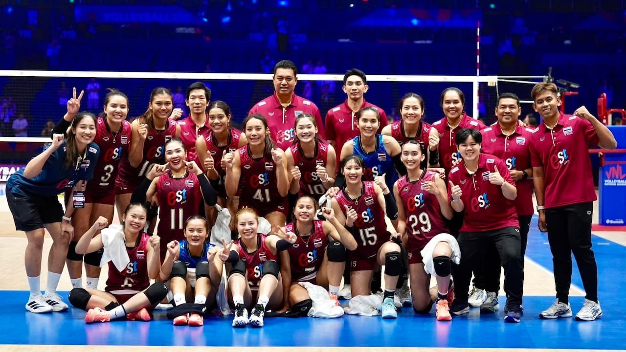 เปิดสถิติ วอลเลย์บอลหญิงทีมชาติไทย vs เบลเยียม ก่อนตบเดือด VNL 2026 นัด