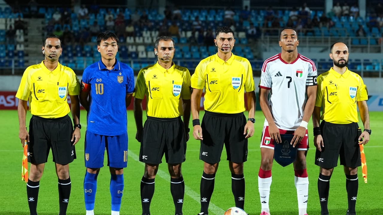 Thái Lan chính thức kiện lên AFC sau trận đấu nhiều tranh cãi 1 ส.บอล ยื่น AFC ปมผู้ตัดสินปล่อย 2 จังหวะปะทะอันตราย เกมทีมชาติไทย U20 พบ ยูเออี (คลิป)