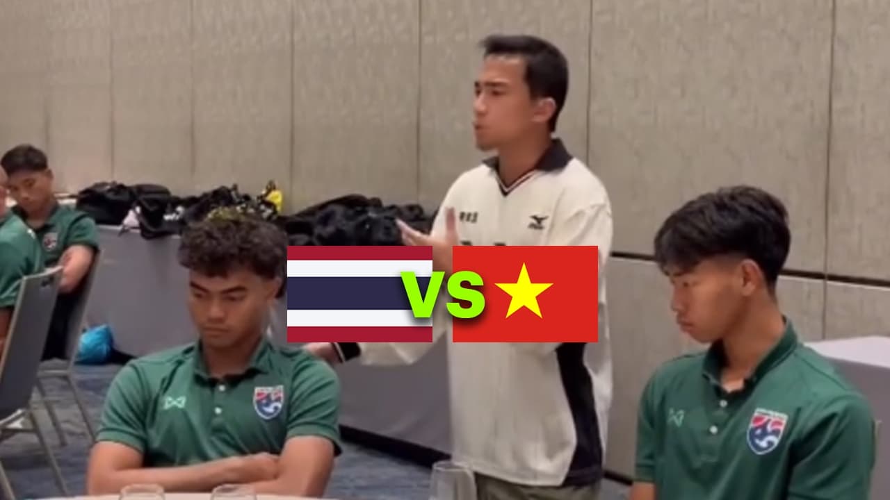 Chanathip động viên các đàn em: "Việt Nam không giỏi như họ nghĩ đâu" 2 สุดฮึกเหิม "ชนาธิป" ร่ายคำพูดปลุกใจก่อนทีมชาติไทย พบ เวียดนาม นัดชิงอาเซียนคัพ 2026