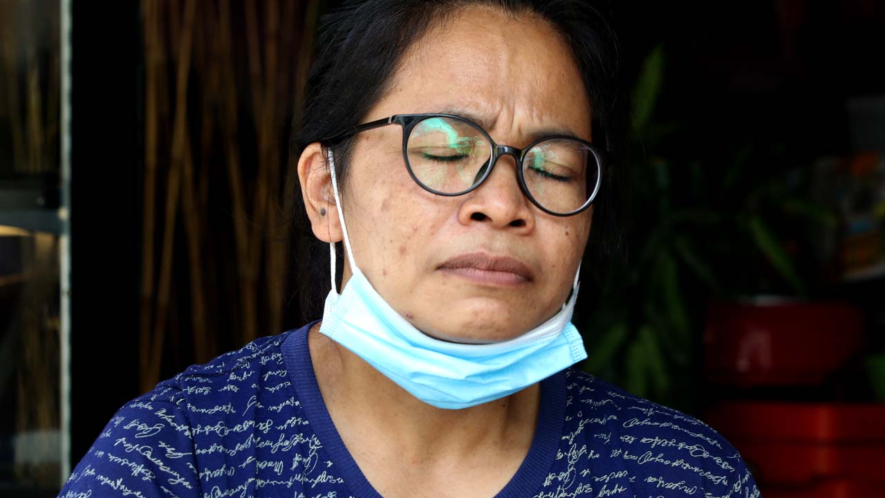 แม่ค้าขายผ้า